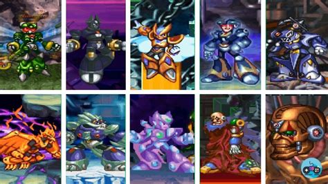 megaman x6 bosses